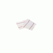 Lavette 41 fibres diverses- tissage gaufre avec bande de tissage plat sur les bords 70x30cm_2