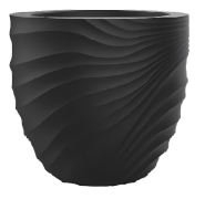 Pot rond Zénith - Polyéthylène, Insensible au Gel et à la Chaleur, Résistant aux UV et aux Chocs_2