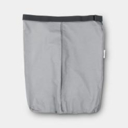 Sac à linge en coton pour corbeille Brabantia Selector 55L - Grey_2