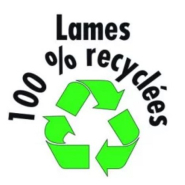 Banc public Glasgow en plastique recyclé - 5 lames - pieds en fonte - 1,80 m_2