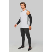 Débardeur de sport bicolore unisexe - Séchage rapide - Coupe multisports - Réf: PA475_2