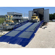 Rampe de chargement mobile large AZ RAMP STAR XL - utilisation manuelle ou électrique - 8 à 20T - options personnalisables_2