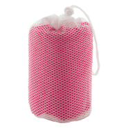 Serviette de sport en microfibre - 185 g/m² - avec pochette - couleur fuchsia_2