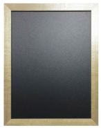 Ardoise menu murale - cadre bois - mini format - 430 x 330 mm - fabrication française_2