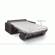 Canapé convertible express 120 cm Dreamer Edition - cuir et PU Cayenne marron, matelas 16 cm inclus_2