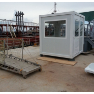 Guérites modulaires personnalisables et démontables - Cabine de surveillance, contrôle d’accès, réception, information_2