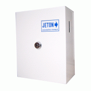 Monnayeur de douche / Monnayeur lave-linge / Monnayeur sanitaire - borne inox avec monnayeur jeton à clé et boîte récupératrice_2