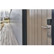 Serrure électronique CLASSIC INOX - intérieur/extérieur - RFID sans contact - résistante au feu EN 1634-1_2