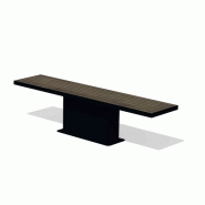 Banc public en bois buton industries bai 50 el_2