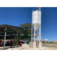 Centrale à béton 30 m³ - Solution clé en main avec mélangeur planétaire et silo à ciment 45 tonnes_2