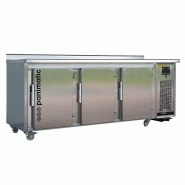 Panimatic - tour pâtissier 2 portes 400 x 600 mm sans dessus inox_2