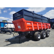 Remorque TP 70-32 - Benne 7,00x1,00 m - Volume 15,40-30,80 m³ (Tridem 130)_2