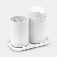 Ensemble d'accessoires pour la salle de bains Brabantia ReNew - kit de 3 - White - UGS280382_2