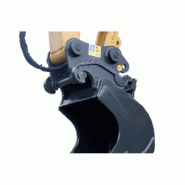 Godet terrassement standard 1000 mm en a/r cat/verachter cw10 pour minipelle entre 4-6t_2