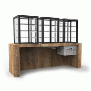 Vitrine chauffante INTEGRA Drop-In - 4 niveaux - 600 mm - H815 mm | Sayl Barcelona - Accès Grab & Go_2
