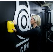 Borne d'accueil désinfection Covid - Distributeur de 1000 lingettes avec poubelle intégrée_3