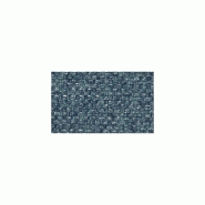 Canapé convertible Suède - 140cm ouverture express - Sommier à lattes Renatonisi - Matelas 16 cm tweed bleu_2