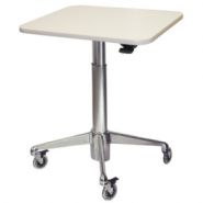 Laptop Education Table Cart H Class - Chariot informatique médical réglable en hauteur - ErgonoFlex - 18,14 kg_2