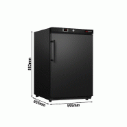 Mini réfrigérateur de stockage ECO 200 L - 1 porte - Noir - Froid statique_2