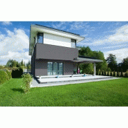 Panneau de bardage stratifié HPL compact - Gris anthracite - 6 mm d'épaisseur, 130 cm x 61 cm - Surface 0,79 m²_2