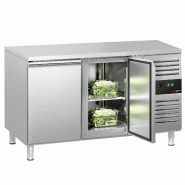 Table réfrigérée professionnelle 2 portes - Froid ventilé | GGM - KTS147ND_2