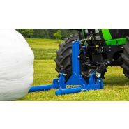 Fourche à balles rondes BTGHA avec redresseur hydraulique - Goweil - 1 100 mm_2