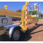 Nacelle tractable telescopique 120 nwt - thomas - hauteur de travail 12 m - capacité de levage 200 kg_3