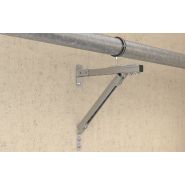 Collier de fixation isophonique série lourde FRSM - inch - Fischer - double filetage en acier galvanisé_2