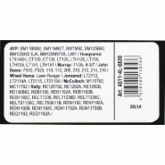 Courroie trapézoïdale X-Grip V de type 4L830_2