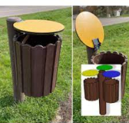 Corbeille Yanex 1 - Corbeille écologique pour tri sélectif en plastiques recyclés 55L_2