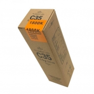 Dibledv100c35 - Ampoule LED E14 Bougie - Filament Céramique - 4W - Verre Teinté Gold - 350lm_2