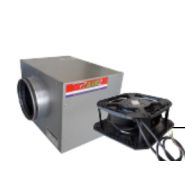 Caisson monophase en tôle galvanisée avec vitesse réglable