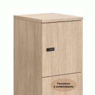 Meuble avec 12 casiers - Mobel Linea - 4 x 3 cases, Combinaisons_2