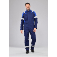 Combinaison multirisques ATEX Plus - Réf. 656*ATX - Multipoches, bandes rétroréfléchissantes ignifuges, normes EN ISO 11612 et EN 14404_2
