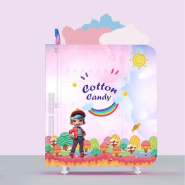 Machine à barbe à papa automatique 2800W M3 - Temps de fabrication 80 à 130 s/p - FESTI MARKET - Ref FM-M3-DCC - 4 couleurs, 30 motifs_2