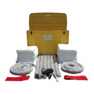 Kit absorbant anti-pollution pour liquides polluants - hydrocarbures, produits chimiques, tous liquides - capacités 10 à 1000 litres_2