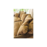 Canapé 3 places Blagnac 206 cm - Home Spirit - Confort plumes et finition tapissière_2