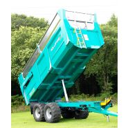 Benne monocoque Rollspeed 6332 avec options semi-élévatrices disponibles