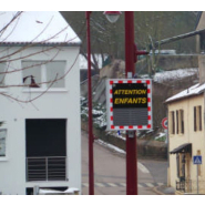 Panneaux indicateur de vitesse de véhicule avec radars pédagogiques - Série AFFRADBC-1LIA_3