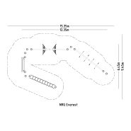 Parcours sportif pour enfants - NRG Everest - réf 8079918 - HAGS - Vert - Scellement béton_2