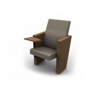 Fauteuil moderne, sophistiqué pour auditorium - Revêtement en simili cuir / cuir - sarl clp vibrato_2