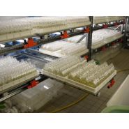 Tiroir pour rangement de palettes et bacs plastiques