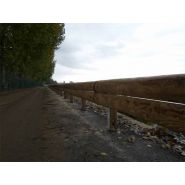 Glissière de sécurité TM40 – H2 W5 – ASI A - bois-métal - Tertu - longueur 2m, certifiée CE_2