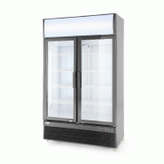 Armoire réfrigérée avec caisson lumineux 2portes vitrées 618L ARKTIC HENDI_2