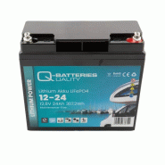 Batterie Lithium Q-Batteries Akku LifePO4 12-24 12,8V 24Ah_2