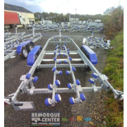 Porte bateau multi-rouleaux GALAXY -GD18 / G2702 - PTAC : 3500 Kg - 2 essieux - Sun Way_2