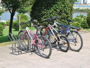 Support Cycles en Acier pour 4 ou 6 Vélos - Acier Oxyron Noir_2