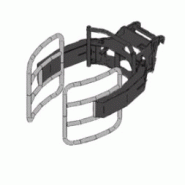 Pince à balles rondes - 190 kg - pour balles rondes et enrubannées - Réf. A2407_2