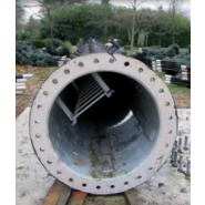 Pylônes arbres accès intérieur SEKOIA - standard 15 à 30m, tronc marron/noir, échelle Soll, plateforme extérieure_2