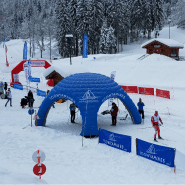 Stand igloo gonflable - design matelassé, personnalisable, résistant et éclairage LED_2